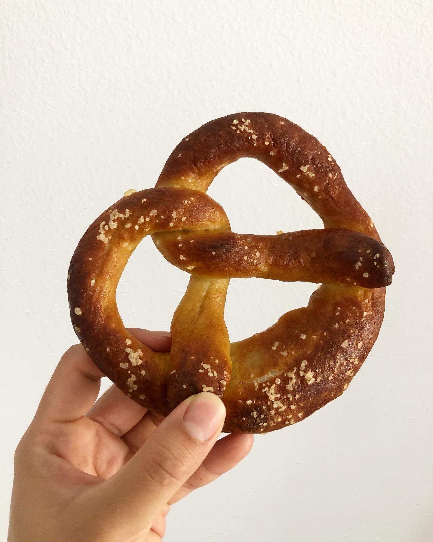 sourdough bavarian pretzels