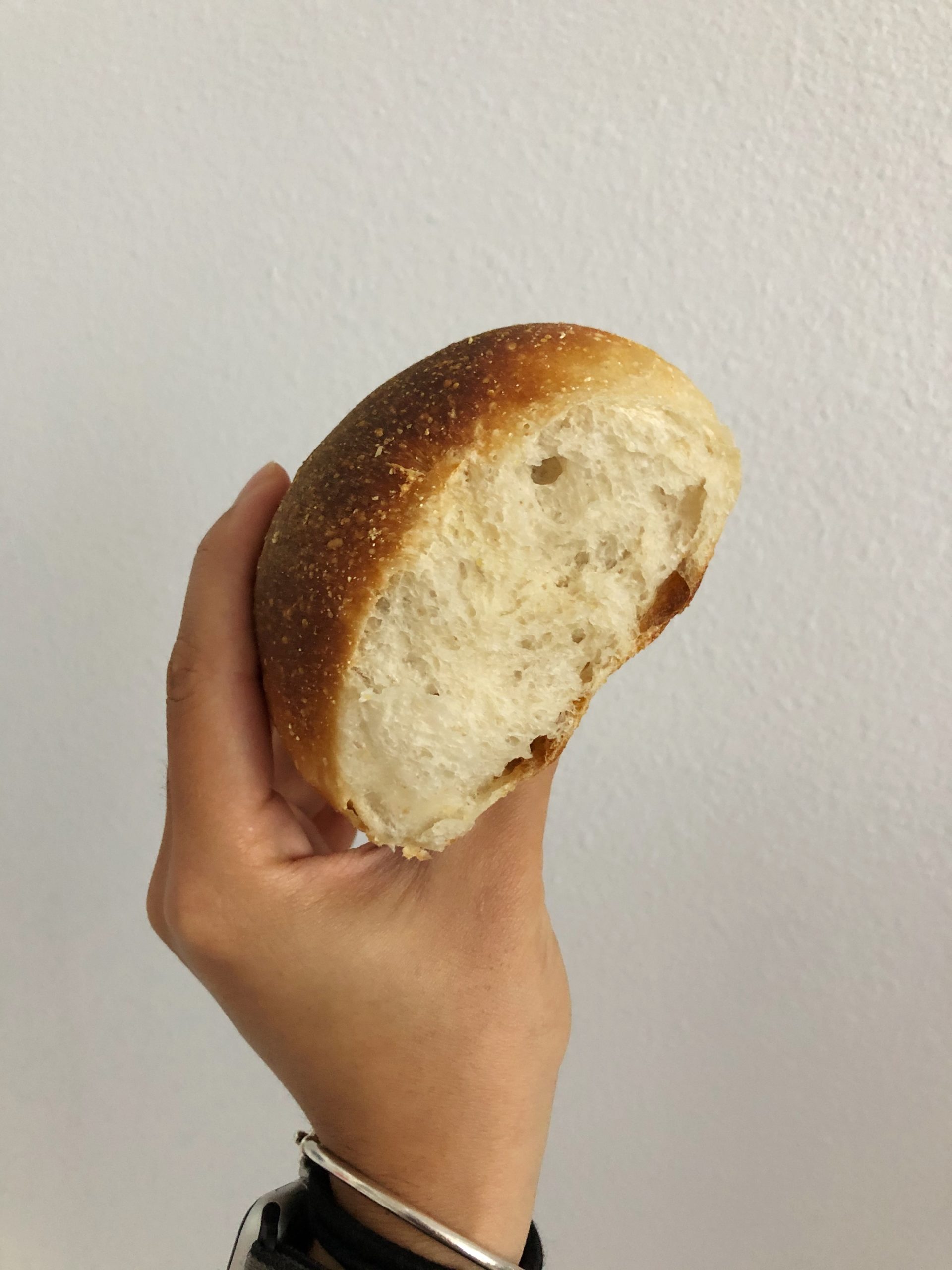 Sourdough bread rolls