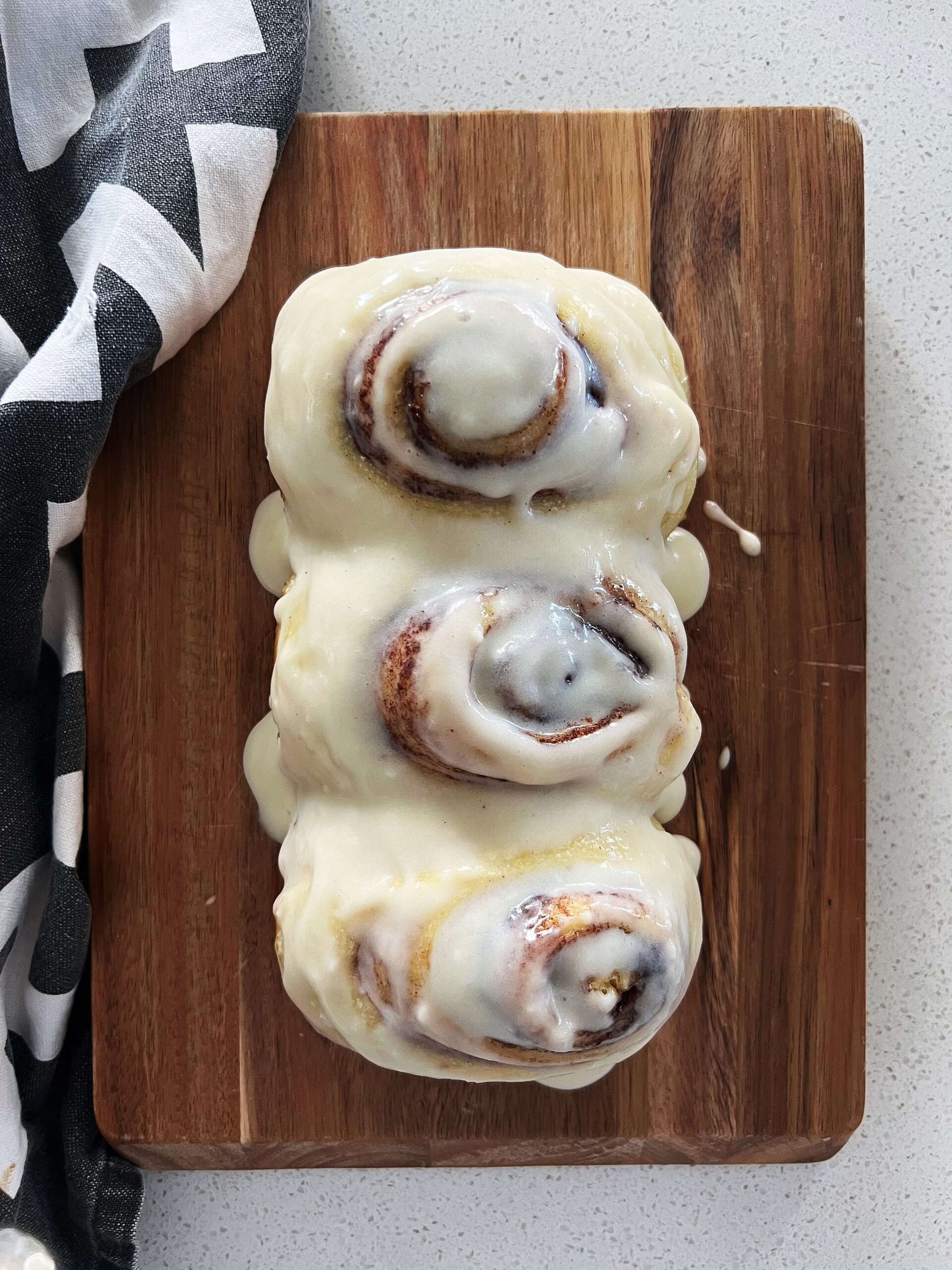 Overnight Sourdough Cinnamon Rolls