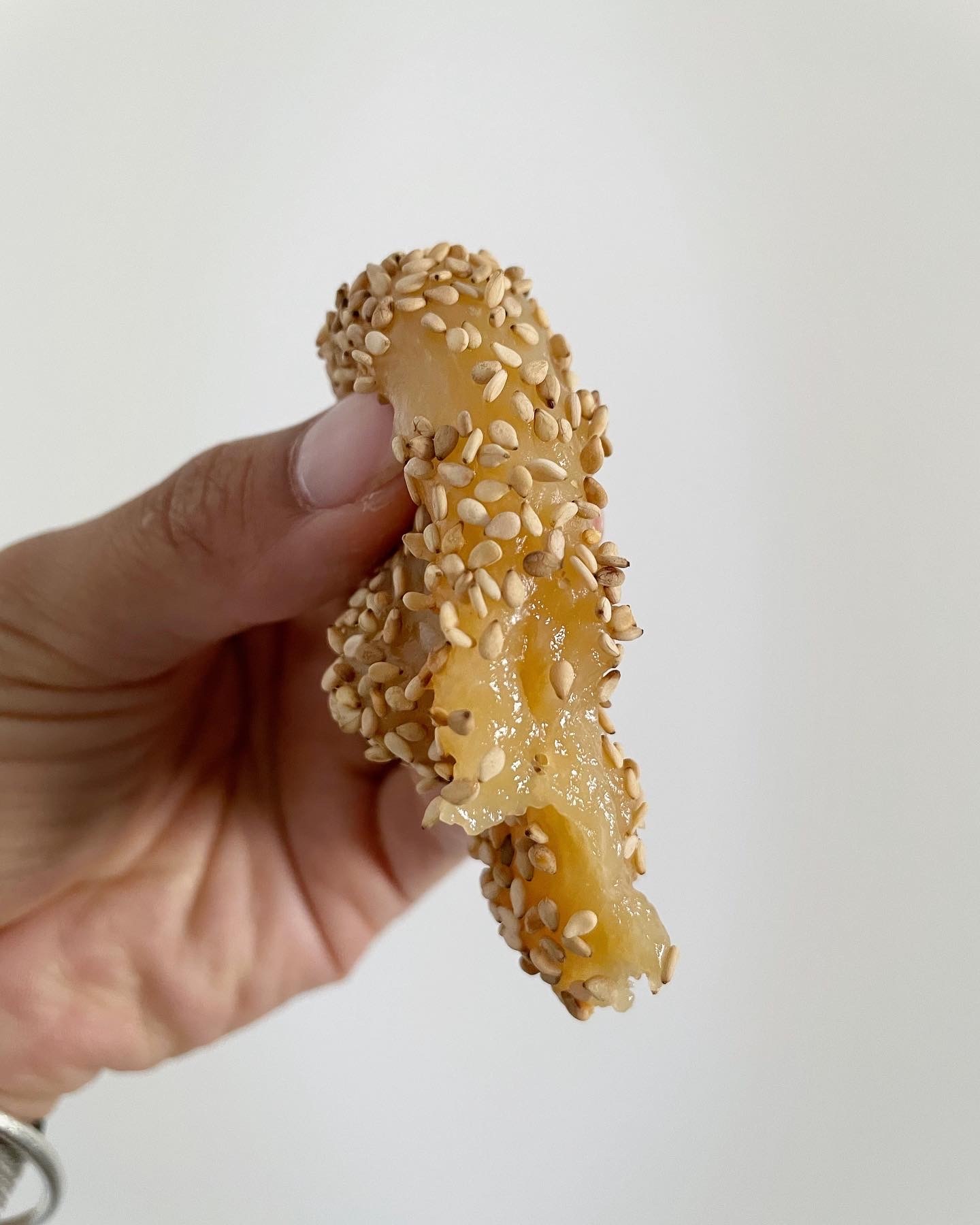 Quick & Easy Microwave Honey Sesame Mochi