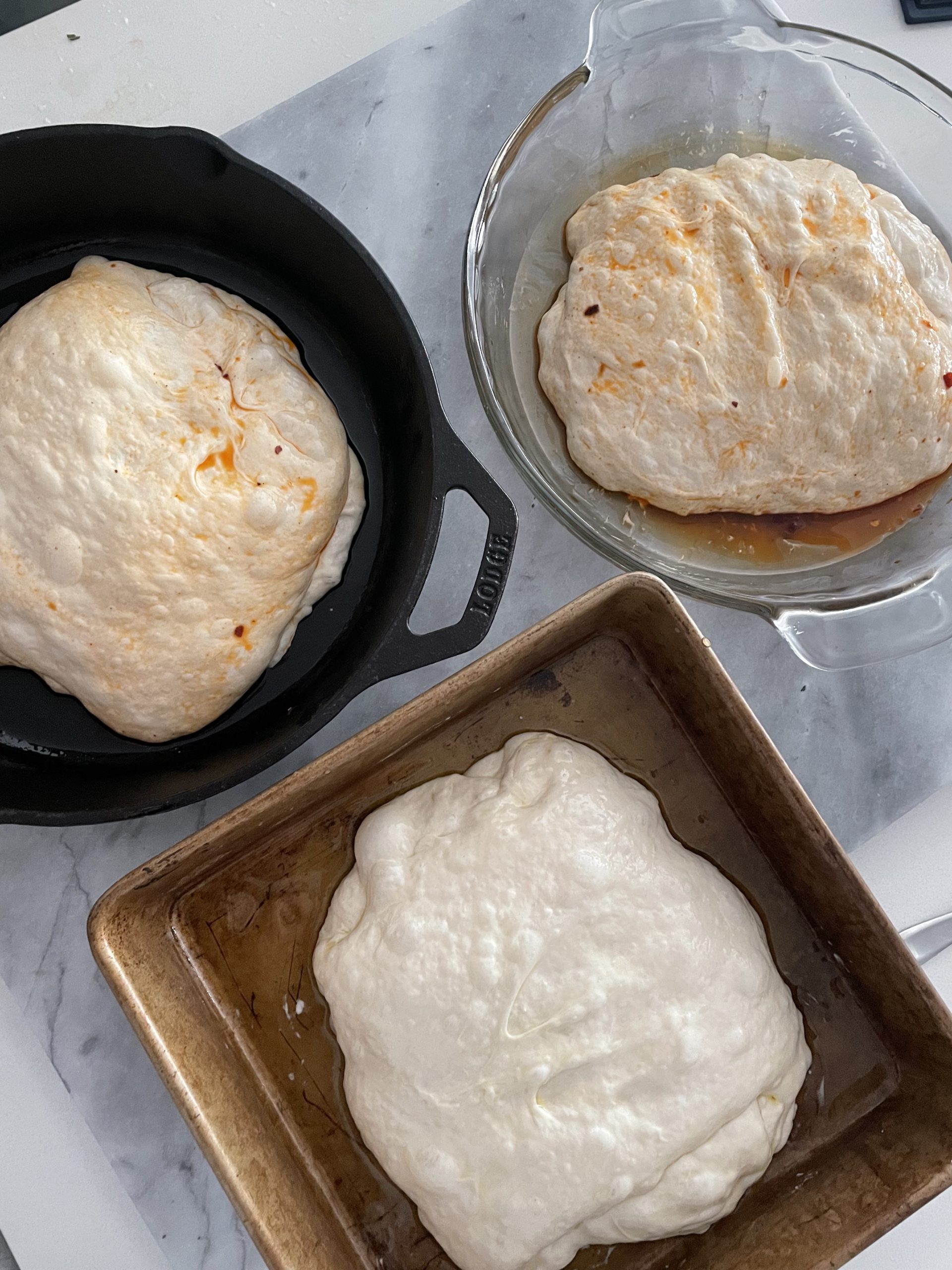 Easy Overnight Sourdough Focaccia - Craving Nomz