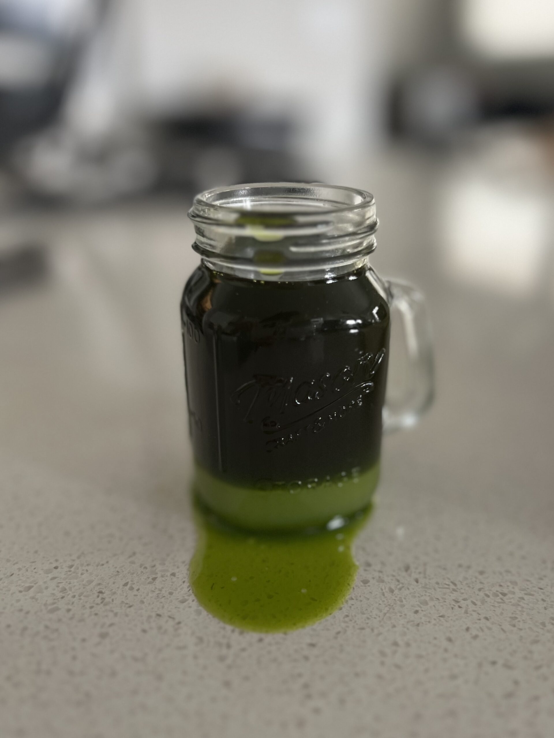 Vibrant Green Scallion Oil