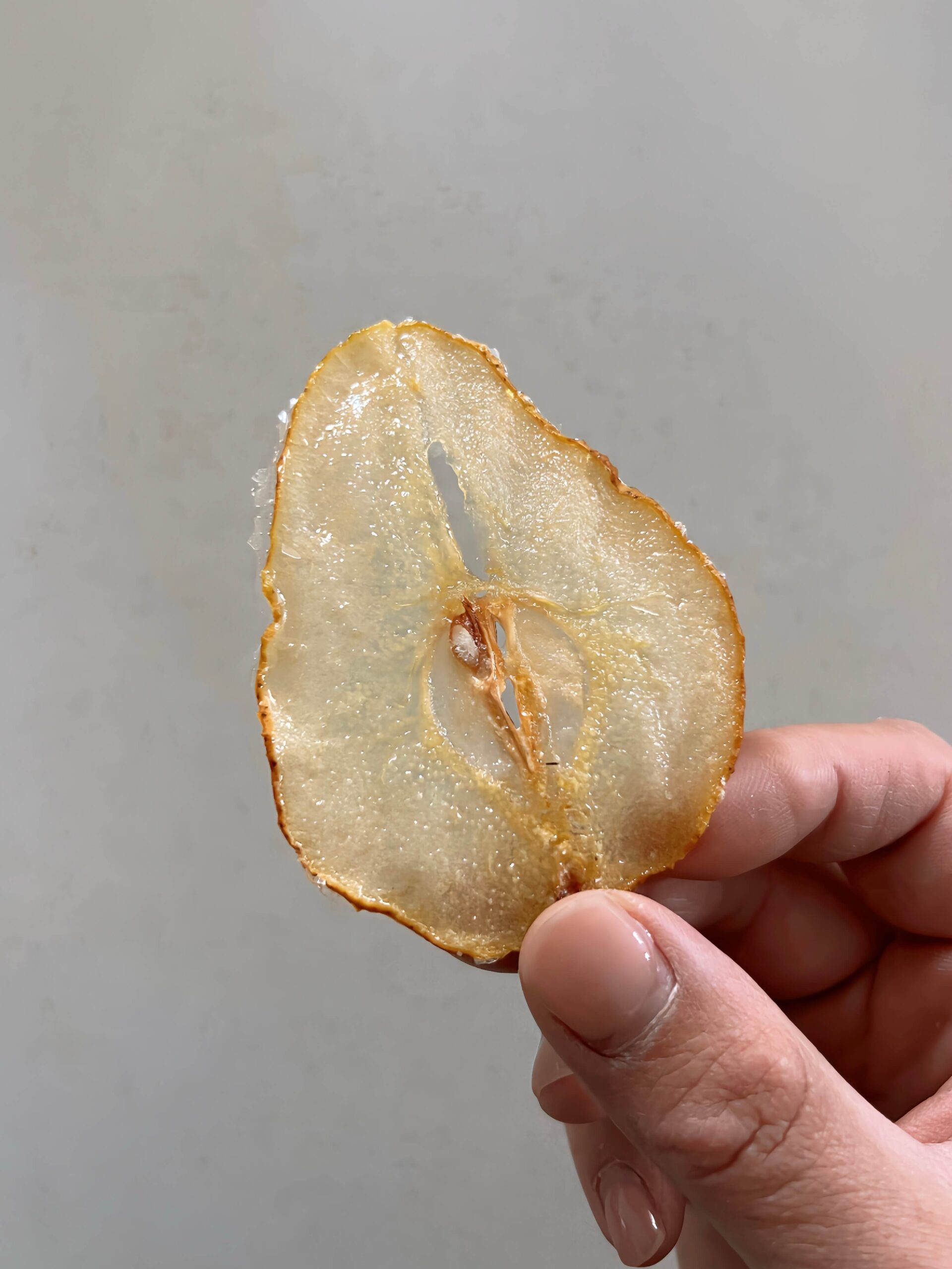 Candied Pear Slices