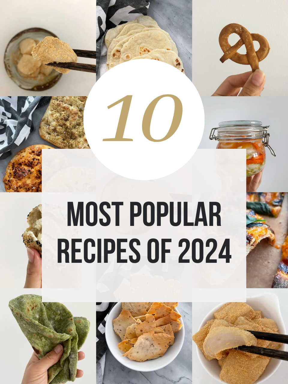 10 most popular recipes of 2024